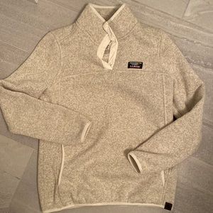 LL Bean Women’s Sweater Fleece Pullover S